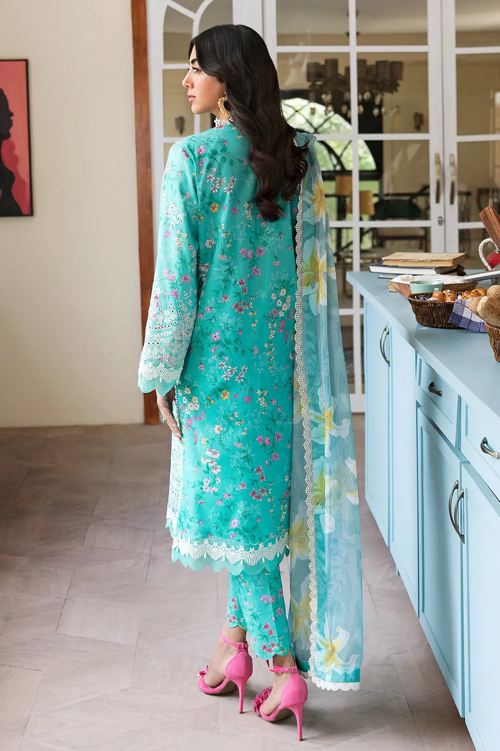 Afrozeh Printkari Lawn Collection – Seabreeze