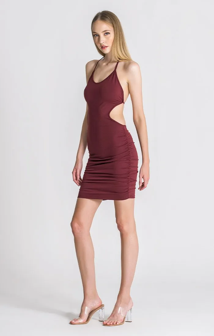 Burgundy Lucifer Dress