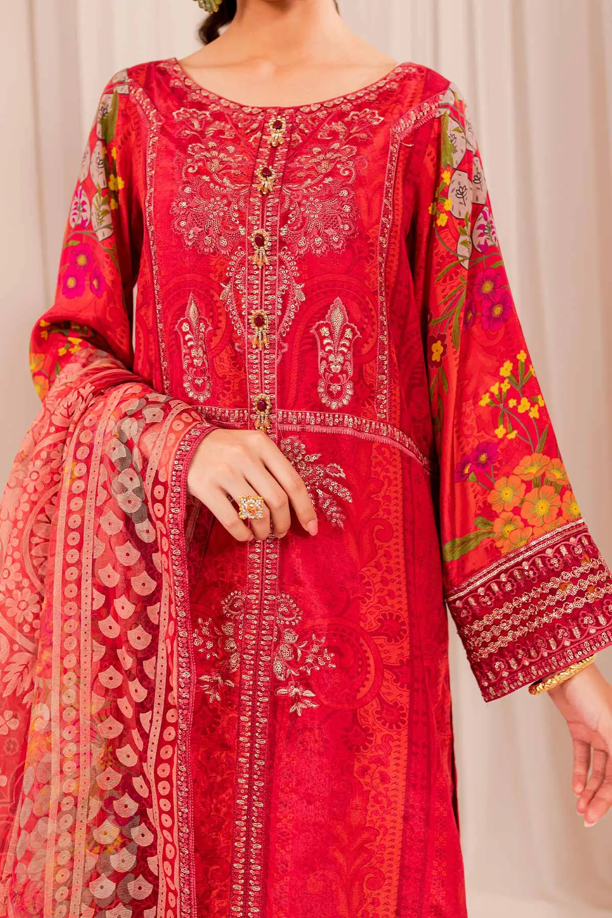 Charizma Tabeer Silk Edit Fall Winter Collection – CTW-08