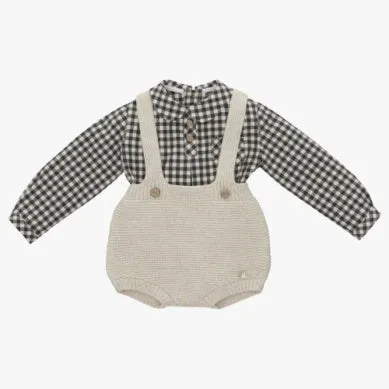 Checkered Baby Dress