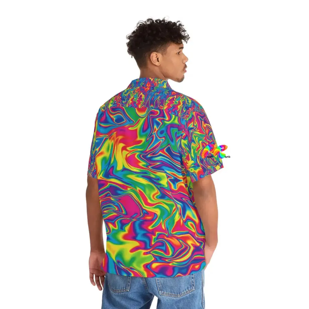 Fluidity Men's Rave Hawaiian Shirt