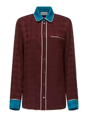 THE SILK SHIRT | Bordeaux